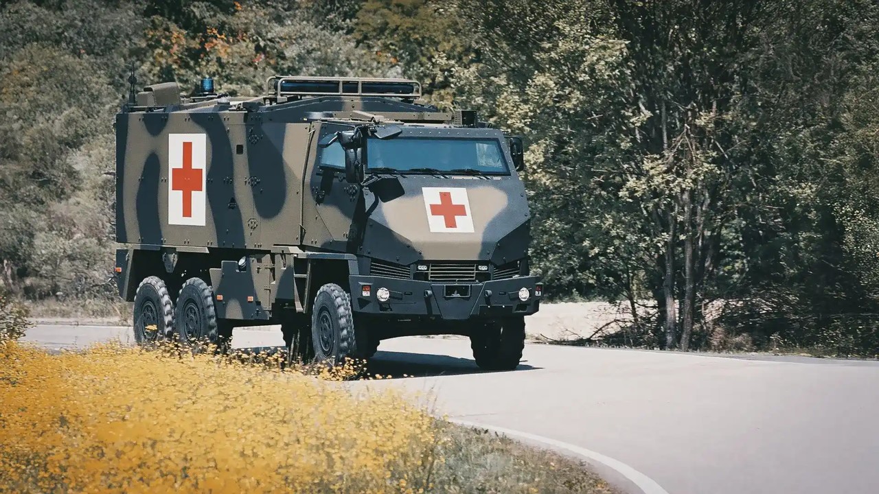 DURO IIIP Swiss 6x6 Mine-Resistant Ambush Protected (MRAP) (D)